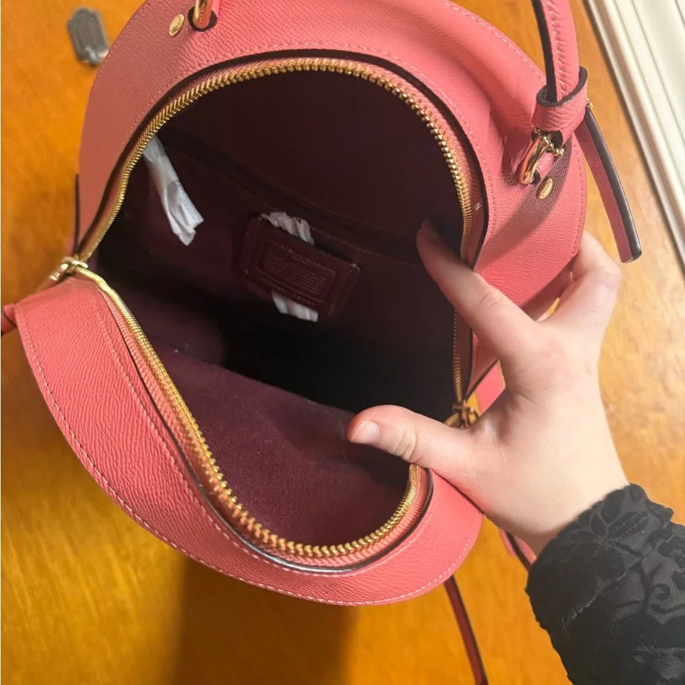 *retired* Coach Jordyn Pink Backpack - Picture 5 of 6